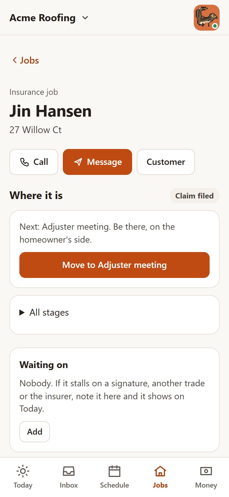 An insurance job in Mongoose Business: where it stands and the next step